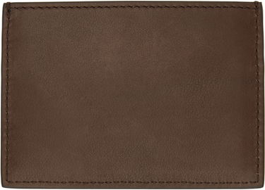 Peňaženka Thom Browne Thom Browne Soft Calf Leather Single Card Holder Hnedá | MAW020L-L0117, 1