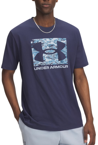 Tričko Under Armour Under Armour ABC Camo Boxed Logo Short Sleeve T-Shirt Navy | 1361673-403, 0
