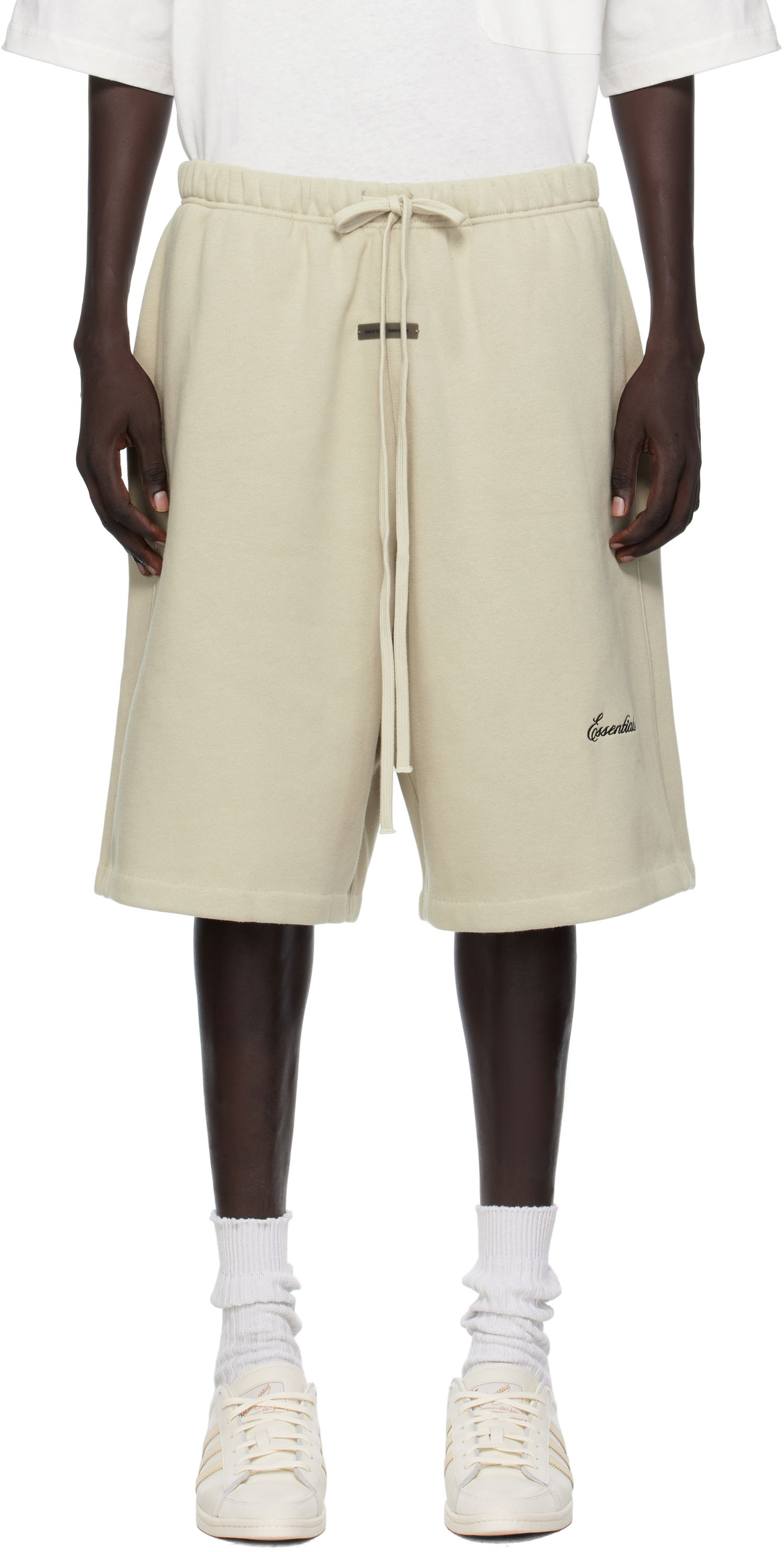 Šortky Fear of God Fear of God ESSENTIALS Basketball Shorts Béžová | 160SP254556F, 0