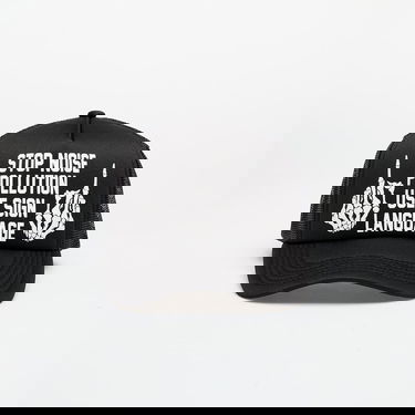 Šiltovka Pleasures PLEASURES Pollution Trucker Cap Čierna | P25SU068 BLACK, 0