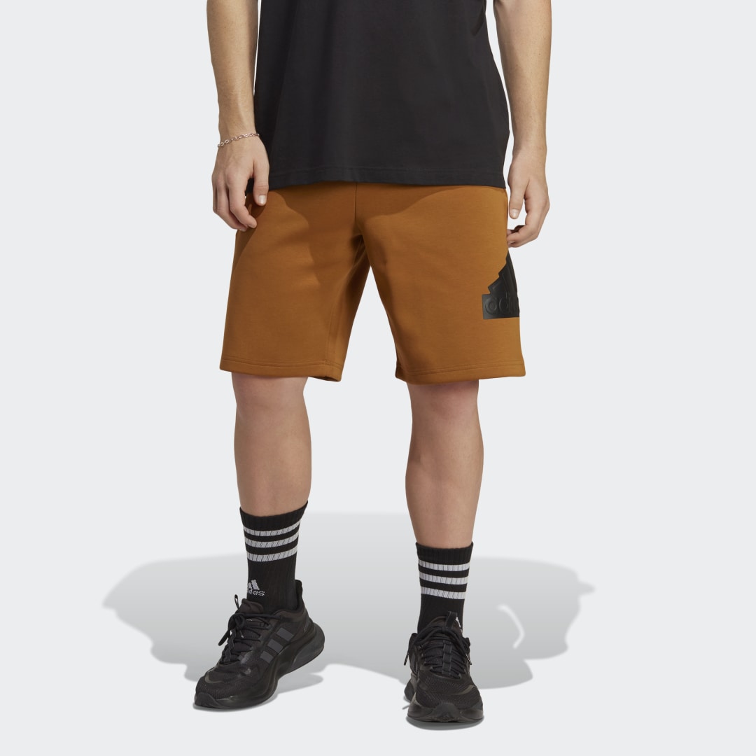 Šortky adidas Performance Future Icons Badge of Sport Shorts Hnedá | IC6714, 0