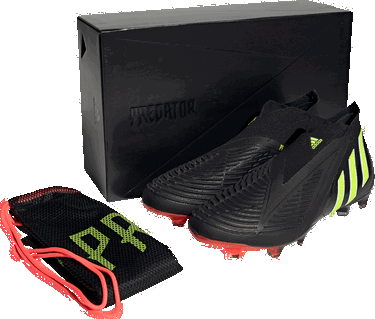 Tenisky a topánky adidas Performance PREDATOR EDGE+ FG Čierna | gw1043, 4