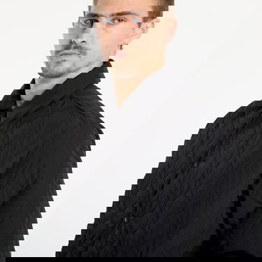 Bunda Urban Classics Quilted Overshirt Jacket Čierna | TB7630-00007, 1