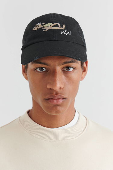 Šiltovka AXEL ARIGATO Wes Distressed Cap Čierna | X2238001, 4