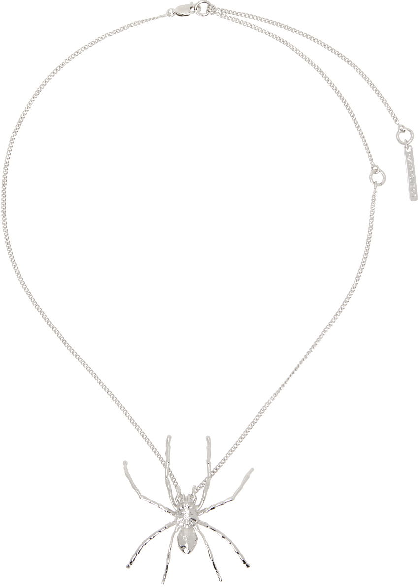 Náhrdelník Y/PROJECT Silver Spider Pendant Necklace Metalická | 640NE026, 0