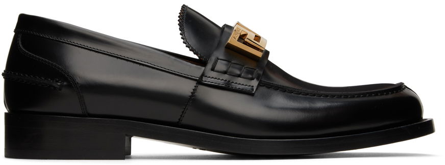 'La Greca' Loafers "Black"