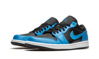 Tenisky a topánky Jordan Air Jordan 1 Low "Laser Blue Black" Modrá | 553558-410, 3