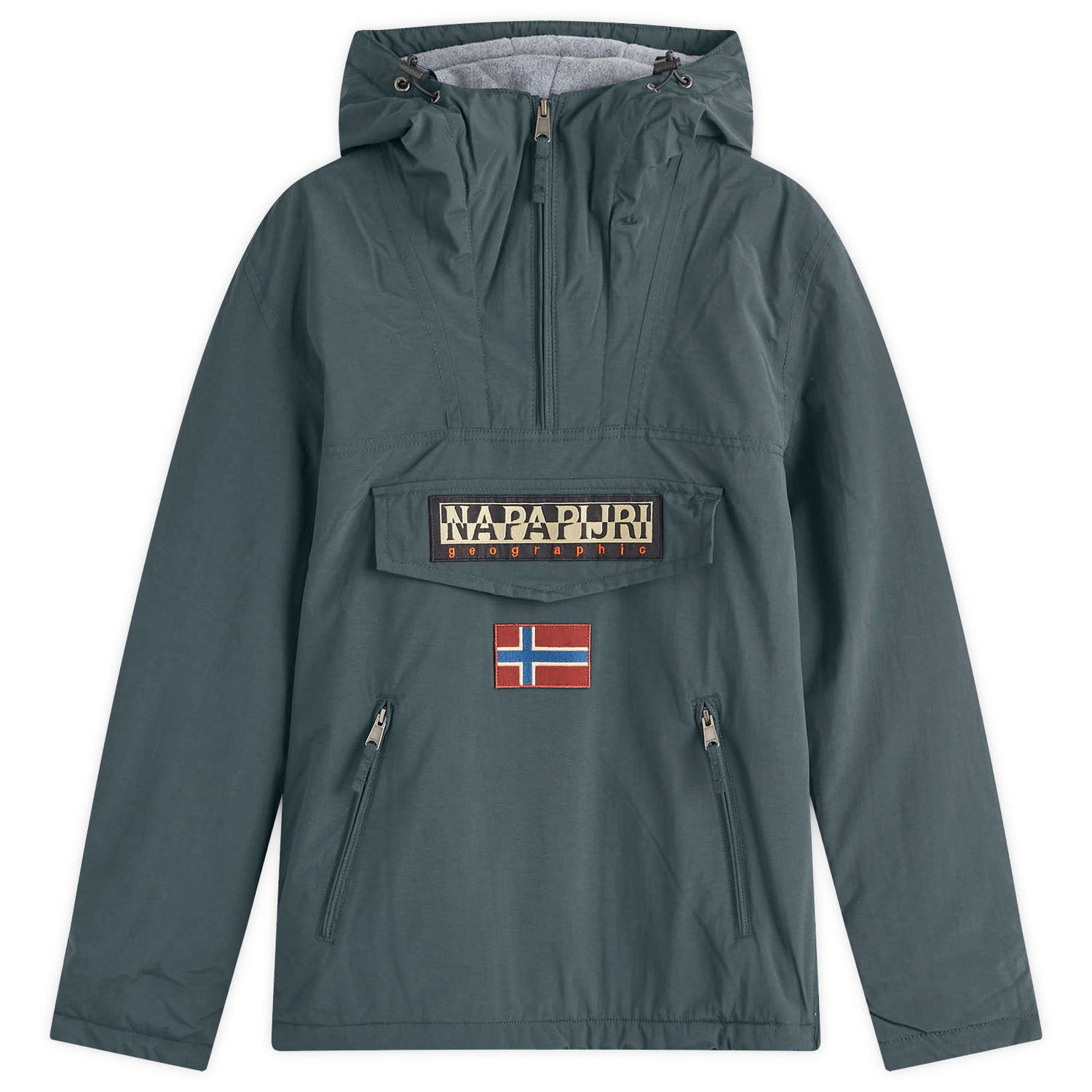 Vetrovka Napapijri Rainforest Pullover Jacket Green Zelené | NP0A4GMDG1S1, 0