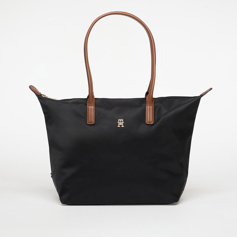 Tote bag Tommy Hilfiger Popette Tote Čierna | AW0AW17711-BDS