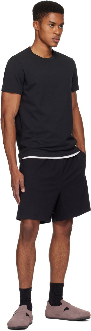 Tričko SKIMS Classic Cotton T-Shirt Čierna | TP-TSH-5701M, 3