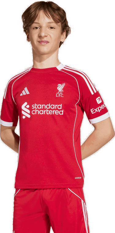 Dres adidas Performance Liverpool FC 25/26 Home Jersey Červená | JV6436, 4