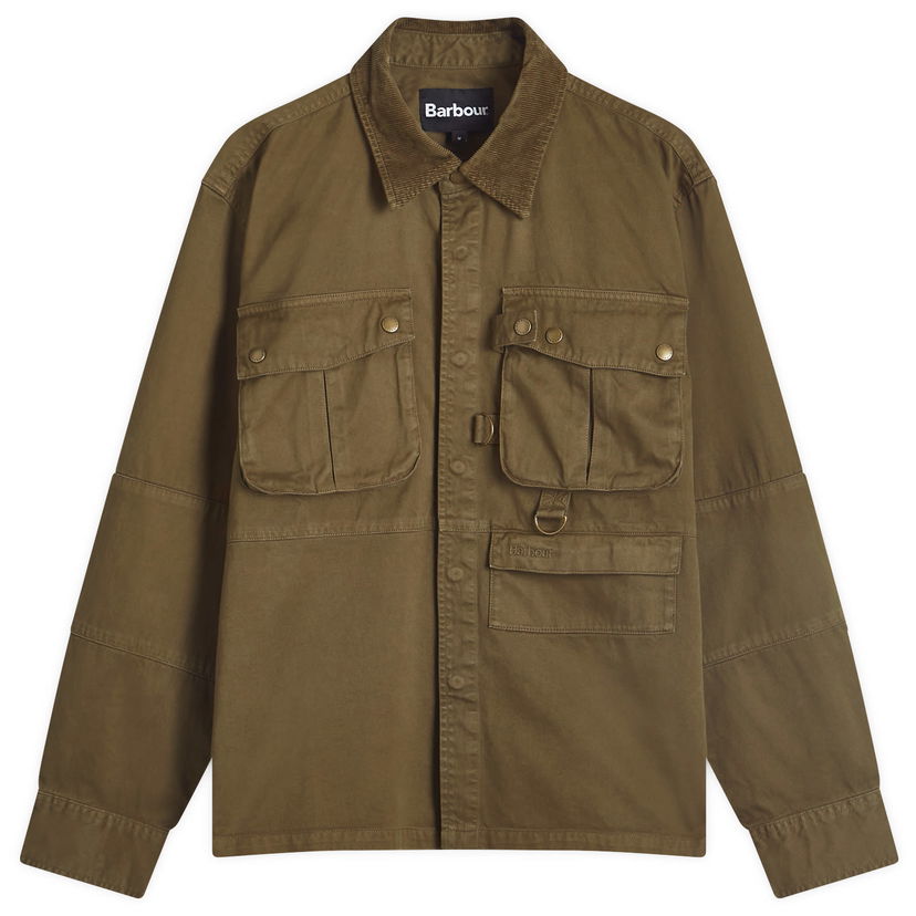 Košeľa Barbour Overshirt Heritage Twill Light Sage Zelené | MOS0380OL71