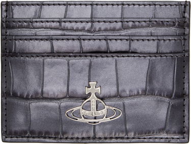 Peňaženka Vivienne Westwood Vivienne Westwood Embossed Card Holder Šedá | 54030006W-L00A2-, 0