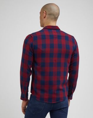 Košeľa Lee Regular Western Shirt Červená | 112341778:XXL, 1