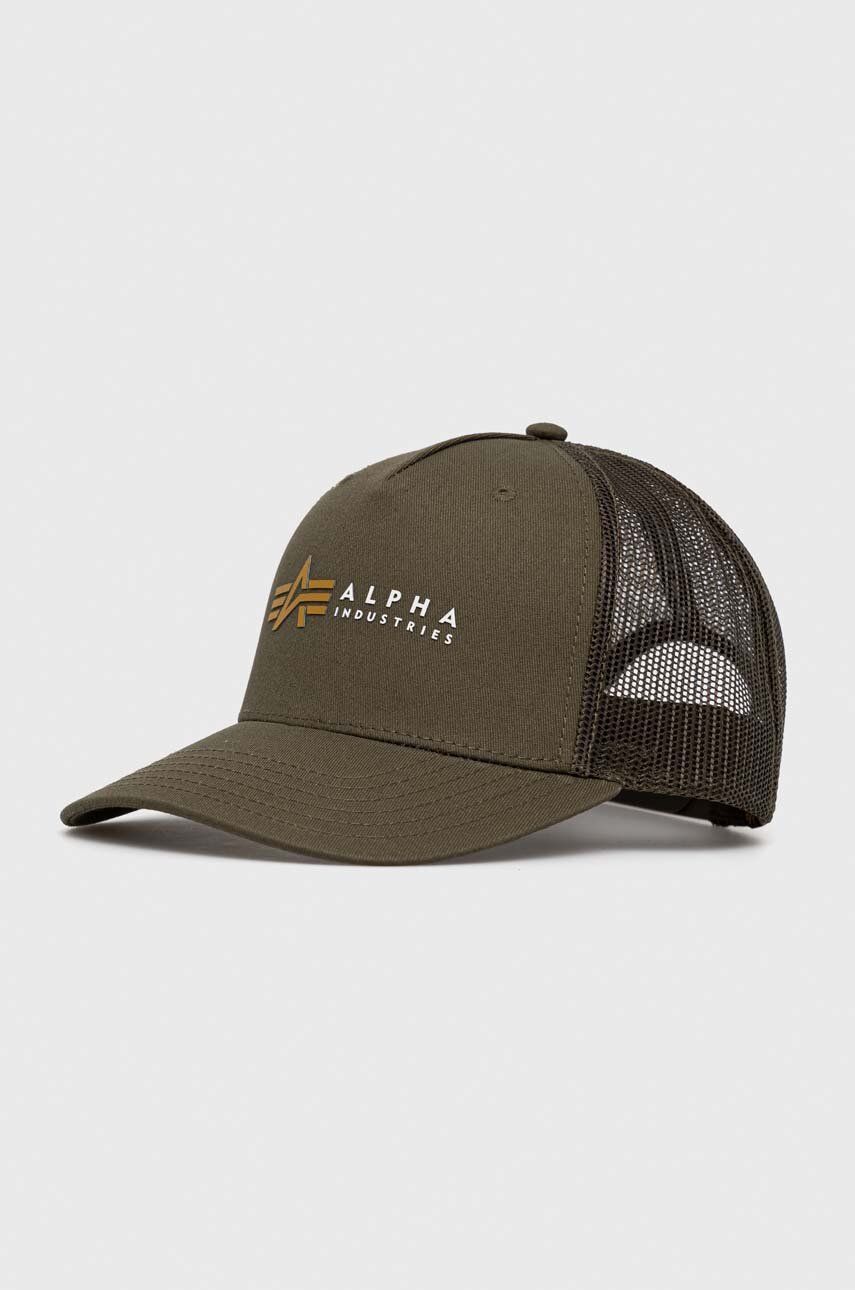 Šiltovka Alpha Industries Cap Zelené | 106901.142, 0