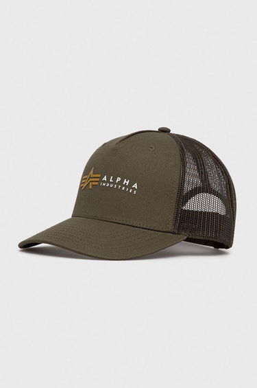Šiltovka Alpha Industries Cap Zelené | 106901.142, 0