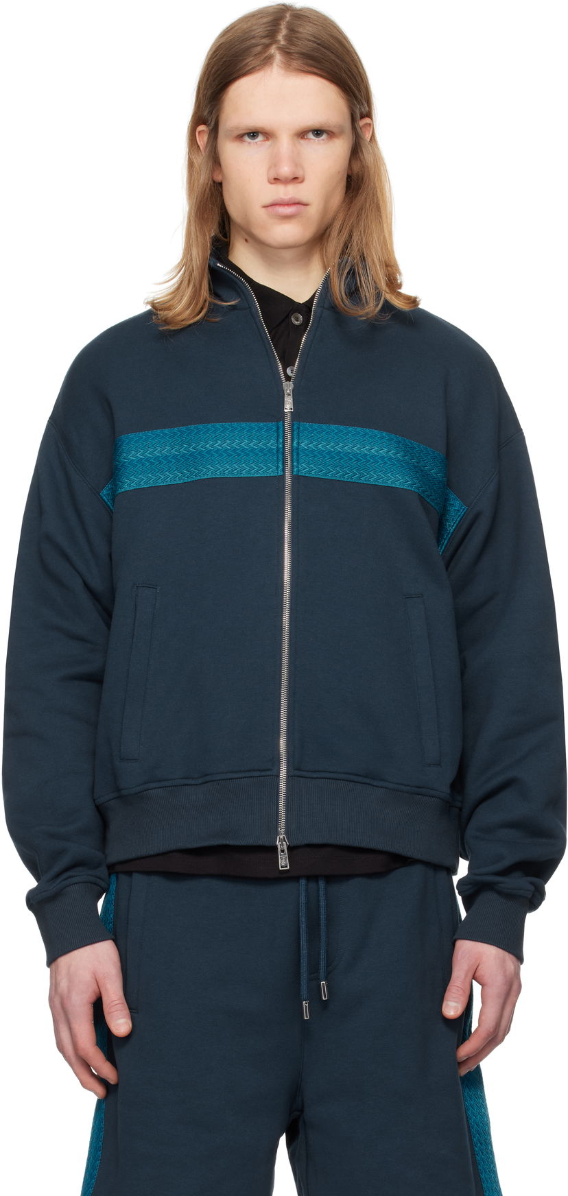 Bunda LANVIN Curb Zipped Jacket Rôznofarebný | RM-JA0082-J212-P25