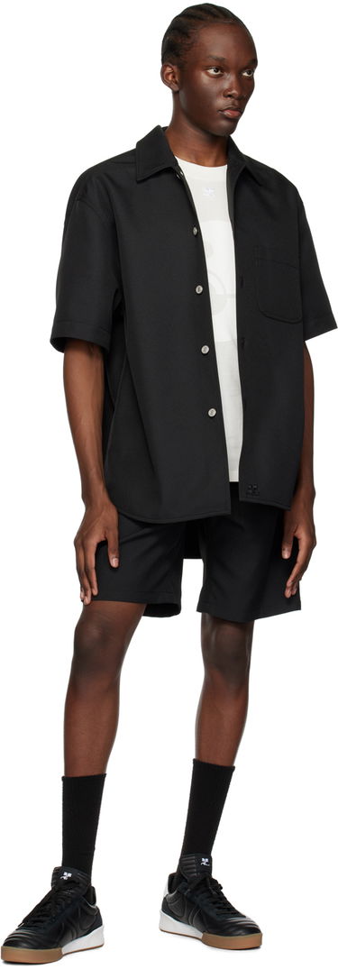 Šortky Courrèges Hammer Shorts Čierna | 123CSH013PL0056, 3