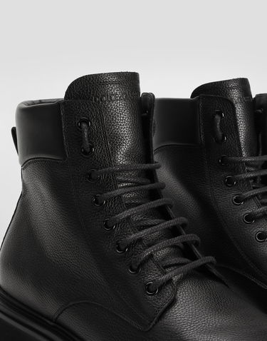 Doplnky Dolce & Gabbana Dolce & Gabbana Calfskin Ankle Boots Čierna | A60613A6H478B956, 3