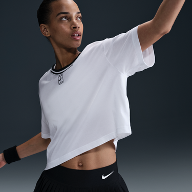Tričko Nike Nike Heritage Dri-FIT Cropped Short Sleeve T-Shirt Biela | HJ3640-100, 3