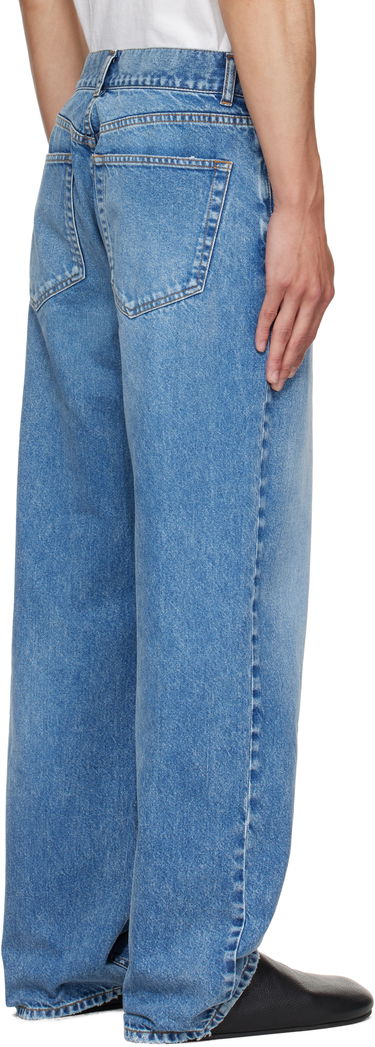Džínsy The Row The Row Ross Wide Leg Jeans Modrá | 554-W3874, 2