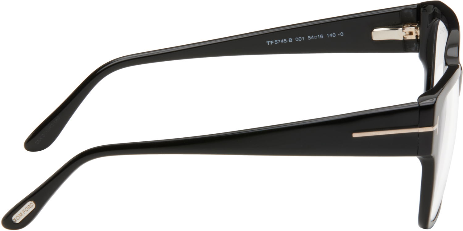 Slnečné okuliare Tom Ford Tom Ford Blue Block Square Glasses Čierna | FT5745-B_54001, 1