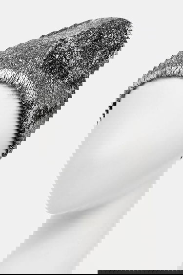 Kulicha HELIOT EMIL HELIOT EMIL Scintilla Reversible Beanie Šedá | AW25_16_132_BLK01, 3