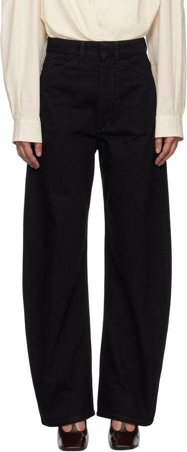 Džínsy LEMAIRE Lemaire High Waisted Curved Jeans Čierna | PA1052 LD1031, 0
