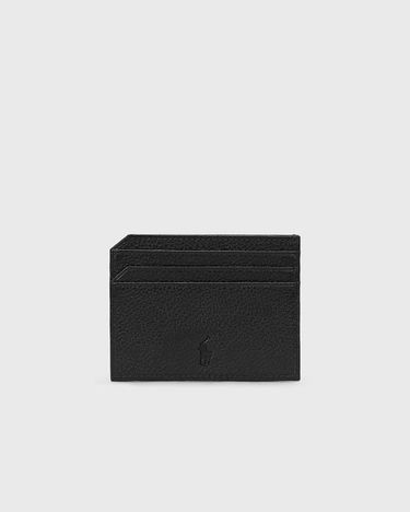 Peňaženka Polo by Ralph Lauren Polo Ralph Lauren Leather Card Case Čierna | 405963226001, 3