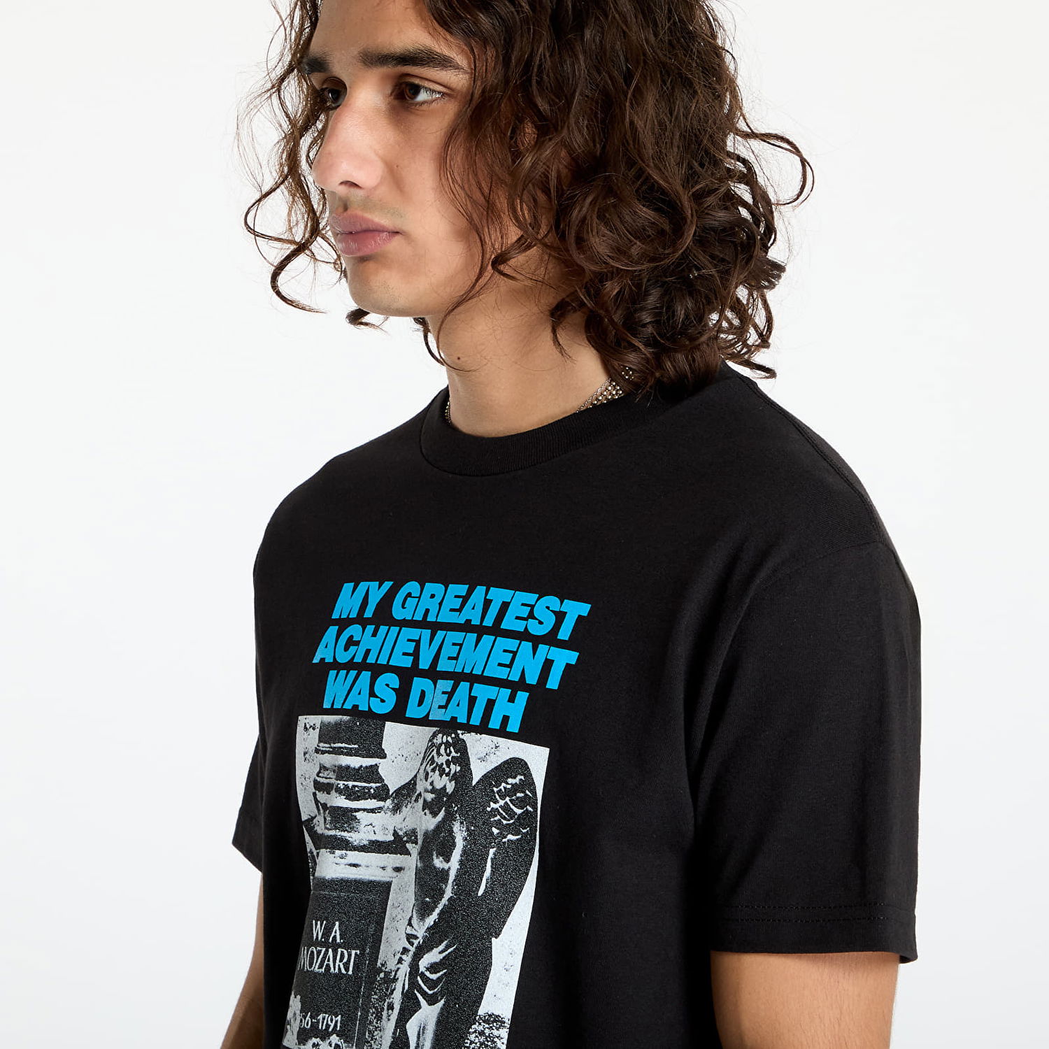 Tričko Pleasures Wolfie T-Shirt Black Čierna | P24F066 BLACK, 1