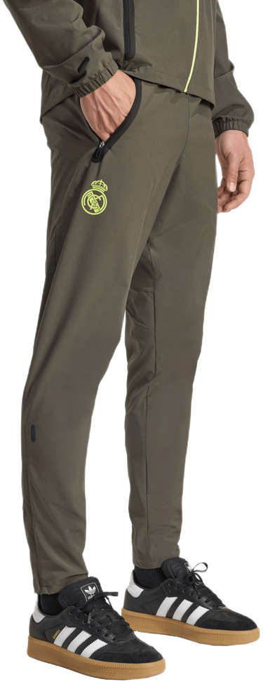 Nohavice adidas Performance Real Madrid Tiro 25 Competition Vis Tech Travel Pants Zelené | JV5321, 3