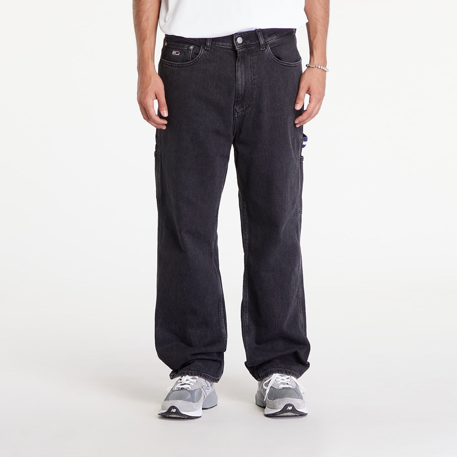 Džínsy Tommy Hilfiger Skater Carpenter Jeans Denim Black Čierna | DM0DM19336 1BZ, 0
