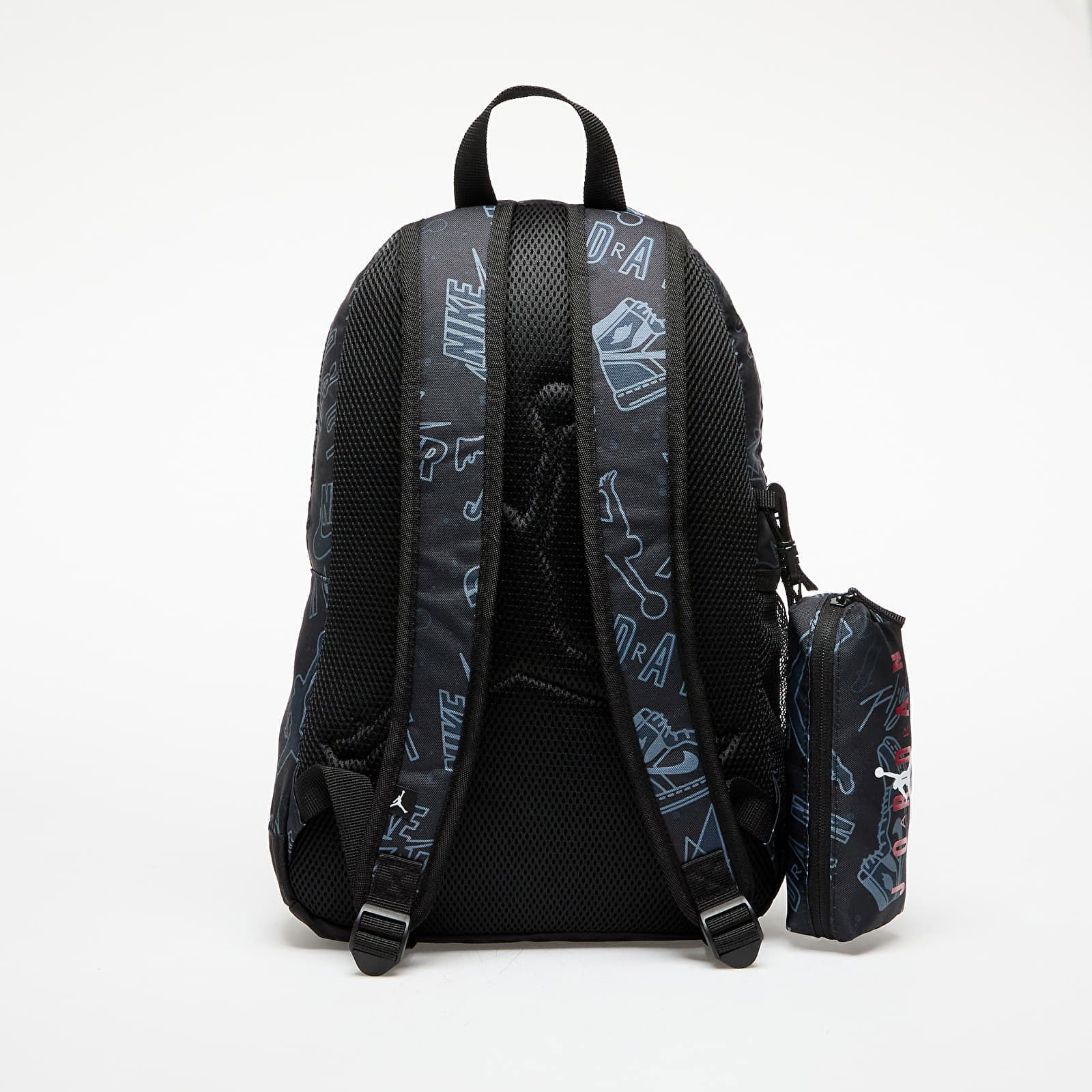 Jan Air School Backpack Black/ Gym Red