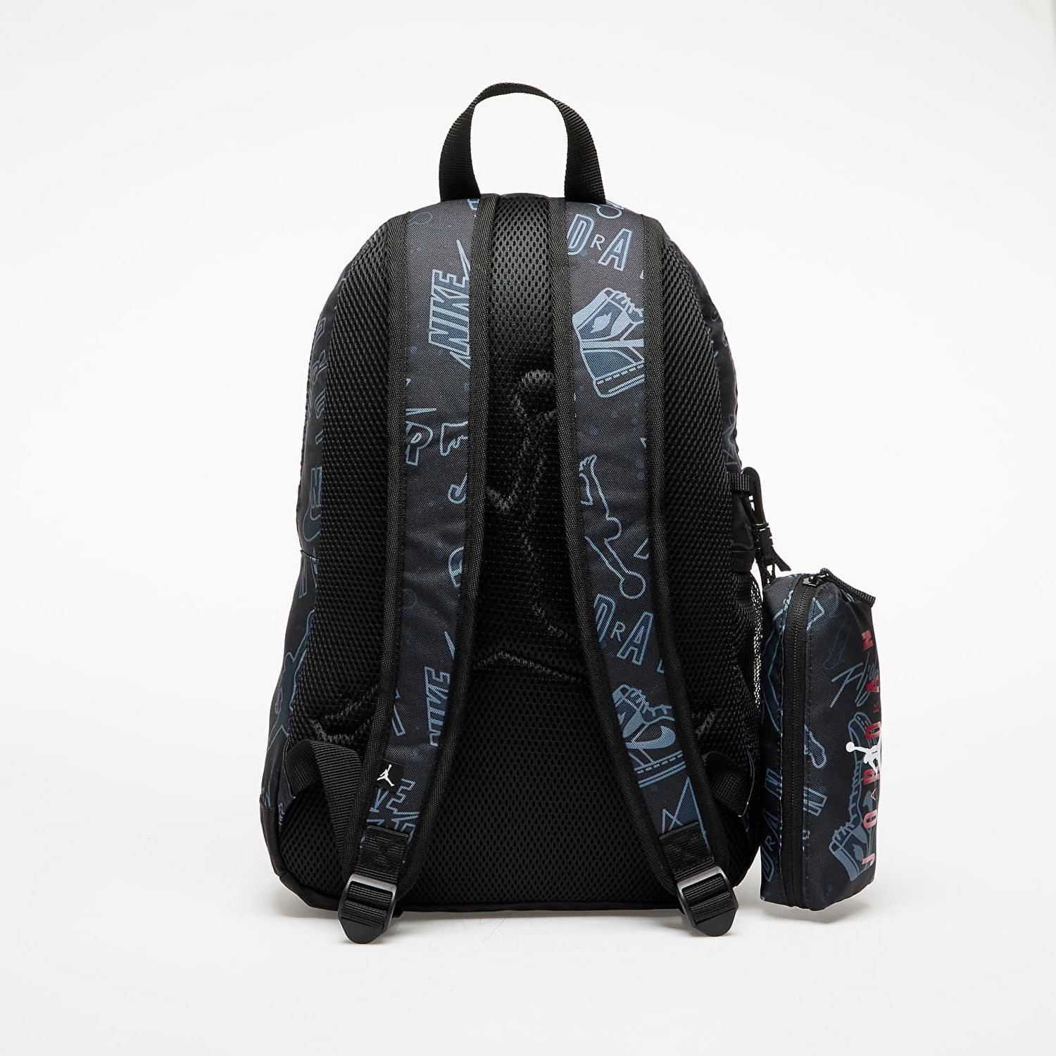 Batoh Jordan Jan Air School Backpack Black/ Gym Red Čierna | 9B0503-KR5, 1