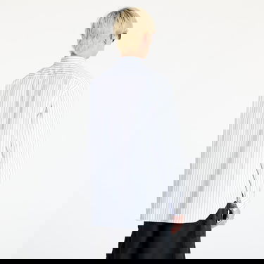 Košeľa Comme des Garçons SHIRT Woven Shirt White/ Mix Modrá | FN-B026 White, 3