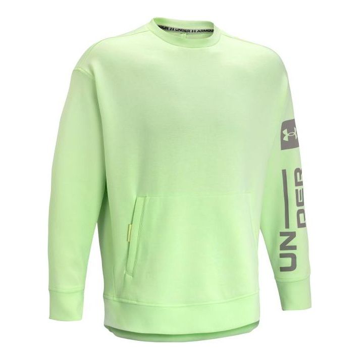 Sveter Under Armour Summit Knit Graphic Crew Top Zelené | 1373800-369, 0