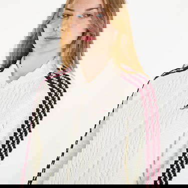 Sveter adidas Performance Adidas Originals Archive Cutline Knit Track Top Biela | KS7804, 1