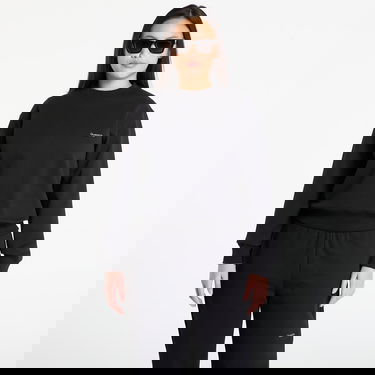 Mikina Queens Queens Essential Crewneck Sweatshirt Čierna | QNS_106, 0