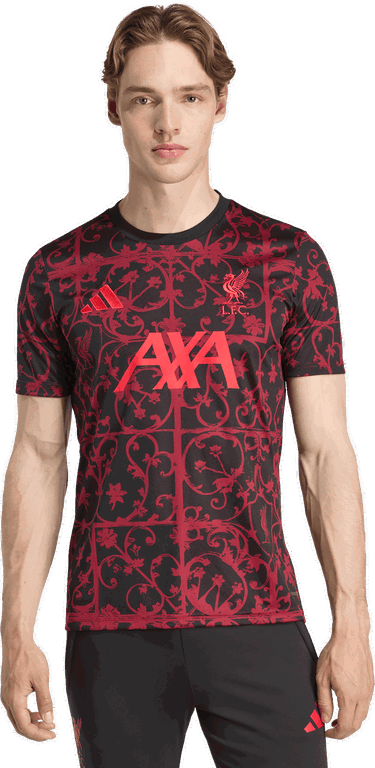 Dres adidas Originals Liverpool FC Pre-Match Jersey 2025/26 Čierna | jv9013, 4