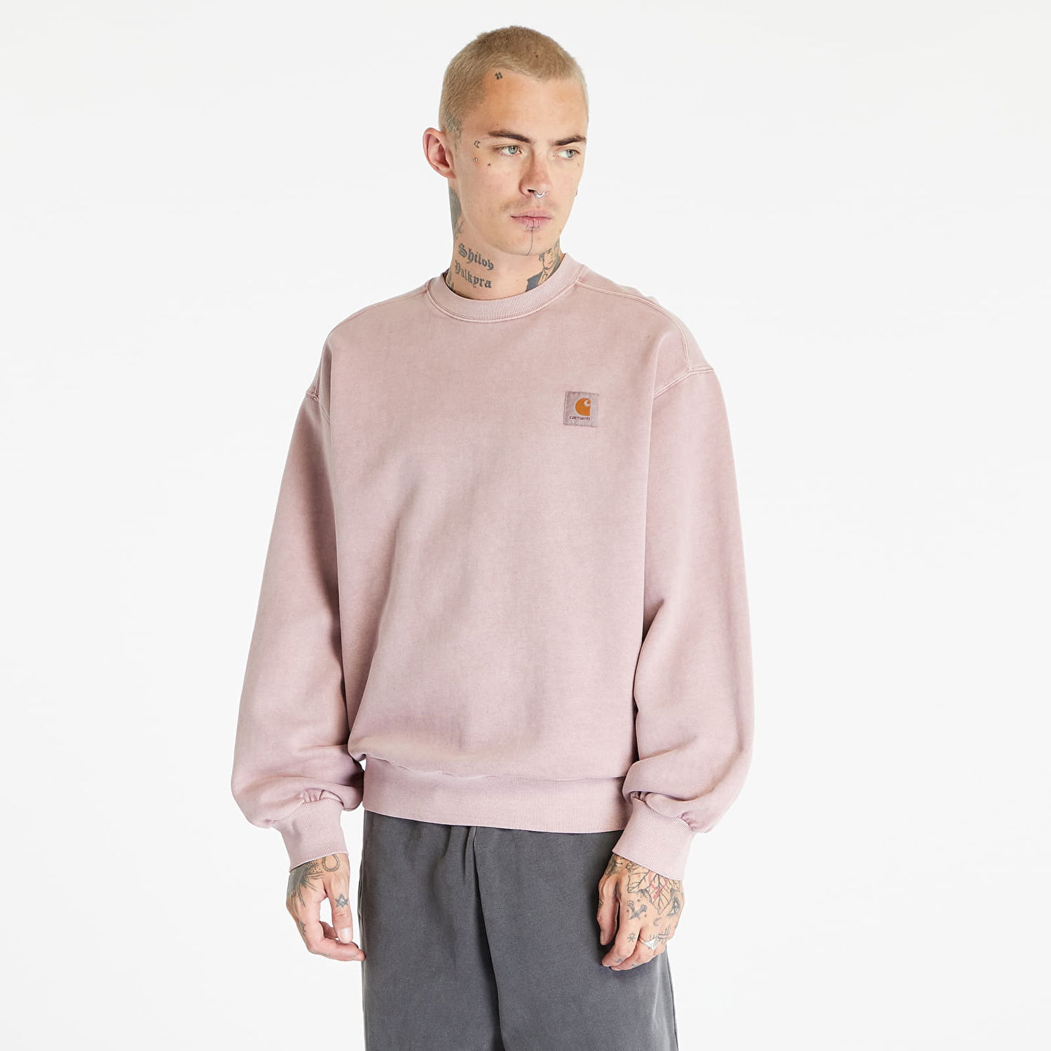 Mikina Carhartt WIP Vista Sweat Pink Ružová | I029522.1NJGD, 0