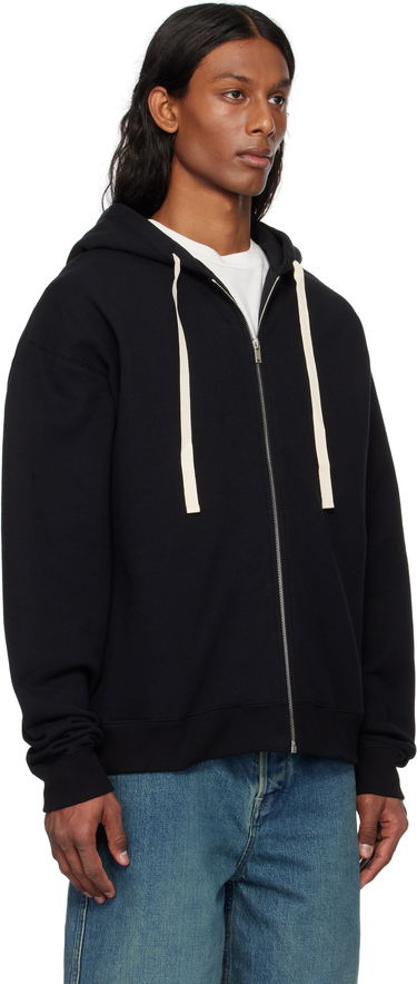 Mikina Jil Sander Jil Sander Zipped Hoodie Čierna | J47HG0106_J20039, 1