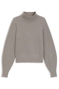 Loose-fit rollneck sweater with raglan sleeves