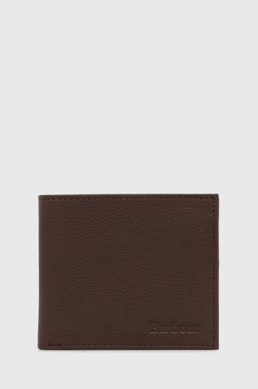Peňaženka Barbour Leather Wallet Padbury Billfold Hnedá | MLG0049, 0