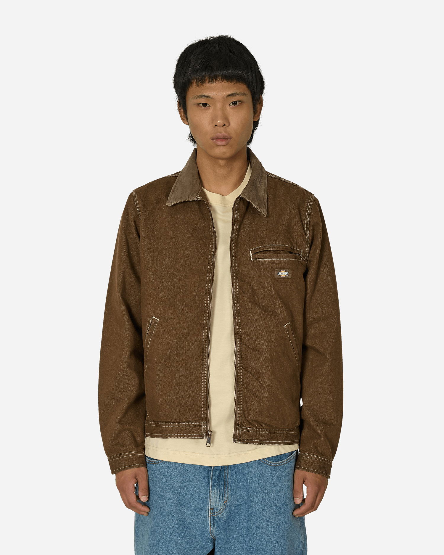 Bunda Dickies Stevensville Painter Jacket Mushroom Hnedá | DK0A863X MUSHROOM, 0