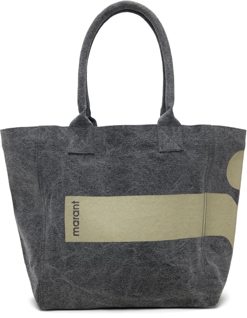 Tote bag ISABEL MARANT Small Yenky Tote Šedá | PM0002FB-D1X07M