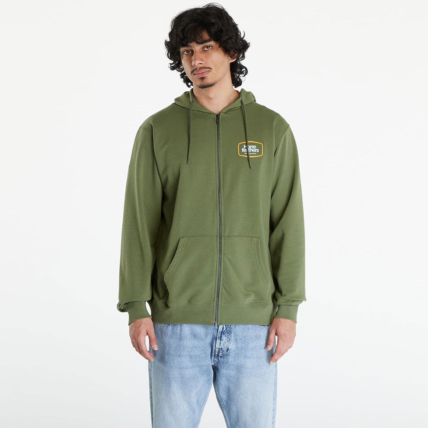 Mikina Horsefeathers Bronco Sweatshirt Loden Green Zelené | SM1335C, 0