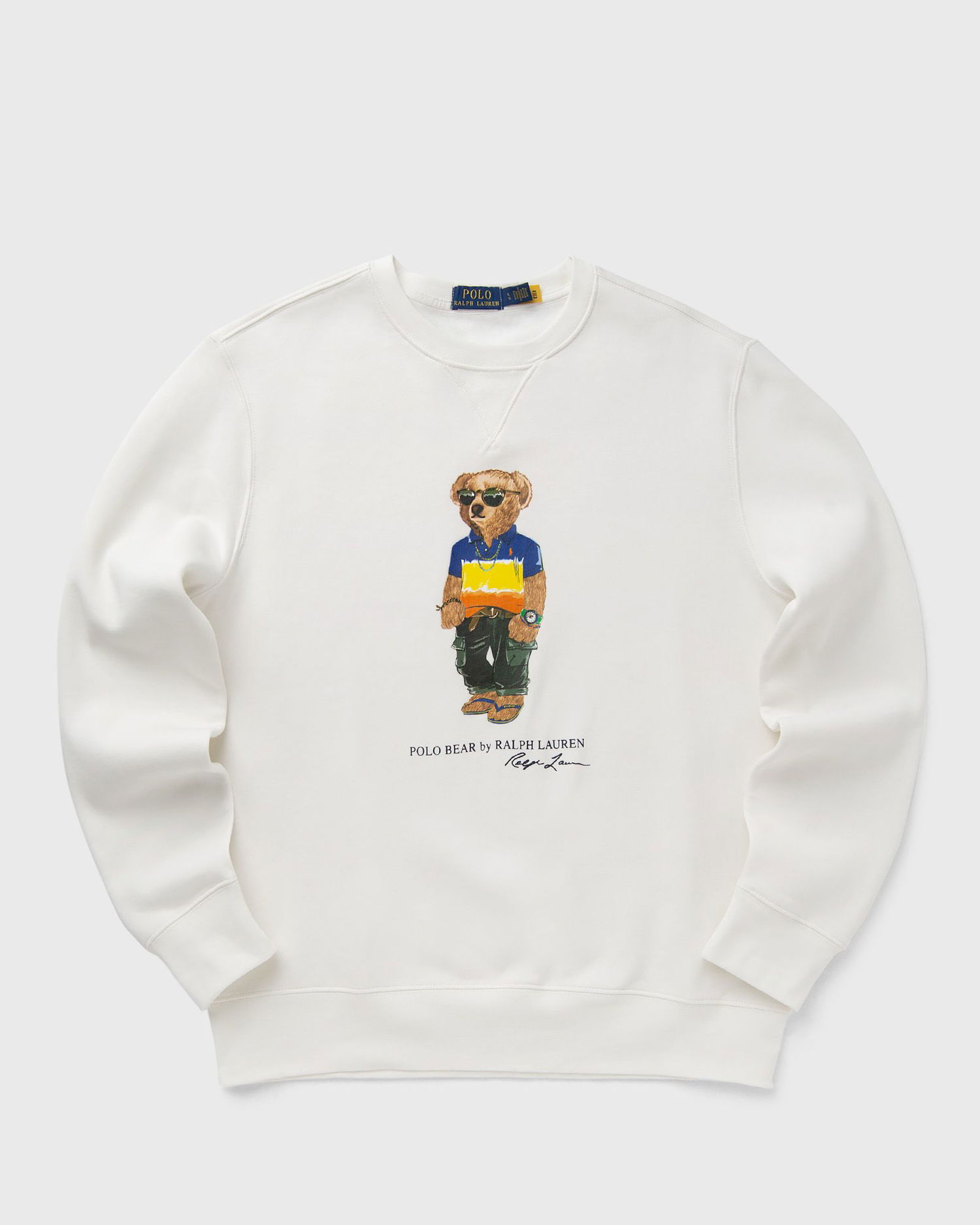 Mikina Polo by Ralph Lauren Polo Bear Sweatshirt Biela | 710973146001, 1