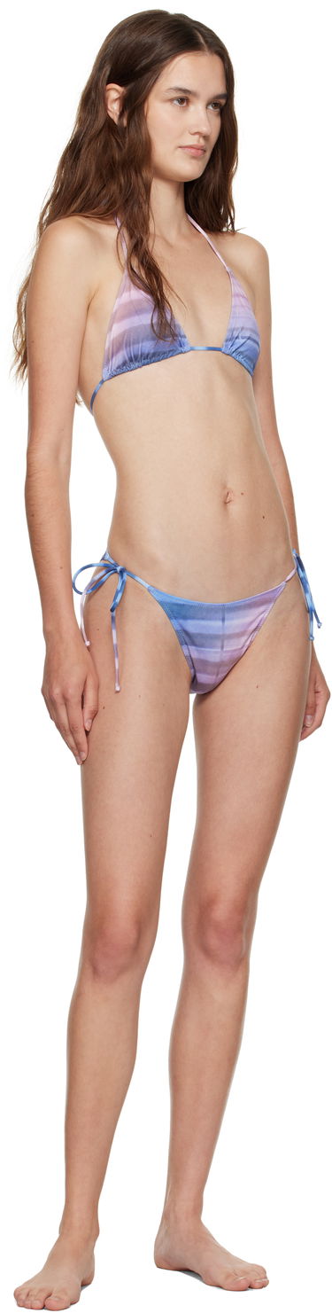 Plavky Jean Paul Gaultier Jean Paul Gaultier Body Printed Air Bikini Fialová | 25/03-W-BS032-J011P-565034, 3