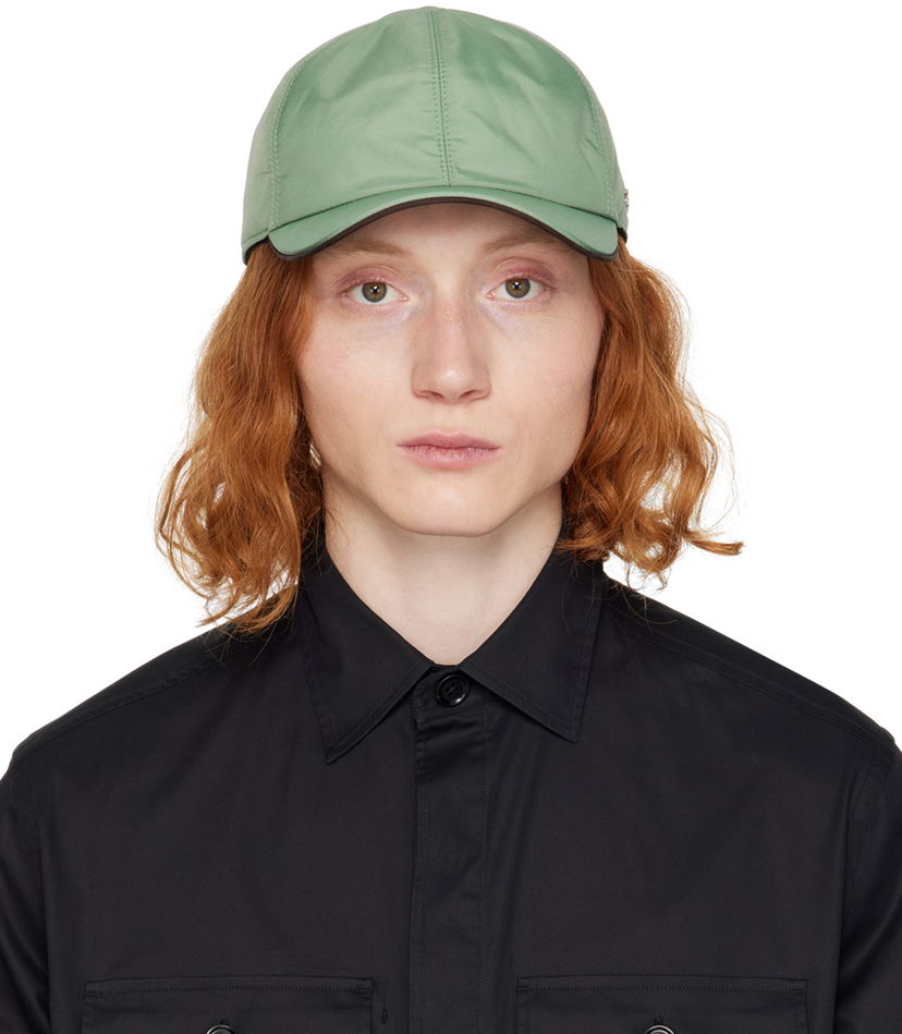 Šiltovka ZEGNA Technical Fabric Baseball Cap Zelené | Z7I00HA7-B4A