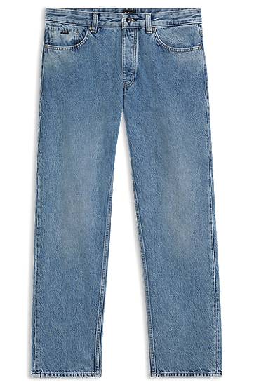 Džínsy BOSS Relaxed Fit Jeans Modrá | 50532620